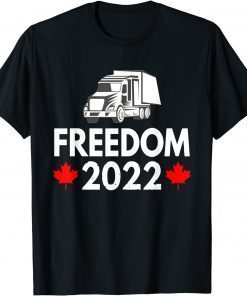 Canada Freedom Convoy 2022 Canadian Truckers Support Classic TShirt