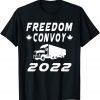 Classic Canada Freedom Convoy 2022 Canadian Truckers Support T-Shirt