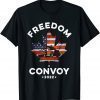 Canada Freedom Convoy 2022 Canadian Truckers Support Funny Shirts
