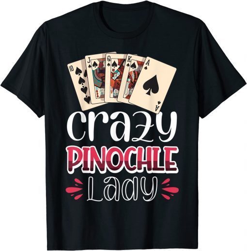 2022 Vwol Crazy Pinochle Lady T-Shirt