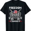TShirt Skull Canada Freedom Convoy 2022 Support Canadian Truckers