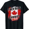 Classic Canada Freedom Convoy 2022 Canadian Truckers Support Shirts