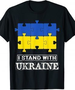 Official Autism Awareness Ukrainian Strong Mom Support Ukraine Lover Tee Shirts