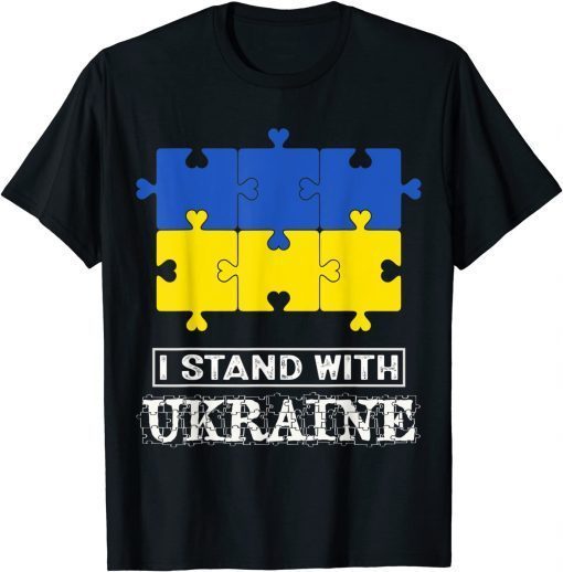 Official Autism Awareness Ukrainian Strong Mom Support Ukraine Lover Tee Shirts