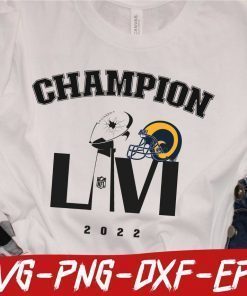 Los Angeles Rams 2022 Super Bowl Champions T-Shirt