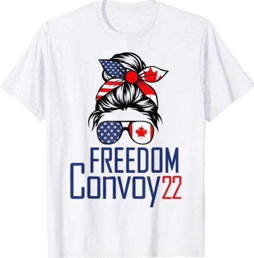 Freedom Convoy 2022 Supporter I Support Canadian Truckers Shirt