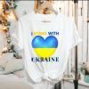 TShirt Ukraine, I Support Ukraine, I Stand With Ukraine