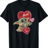 Baby Yoda Star Wars The Mandalorian Grogu Be Mine Valentine Shirt