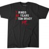 TOM BRADY GOAT LIST GIFT TSHIRT