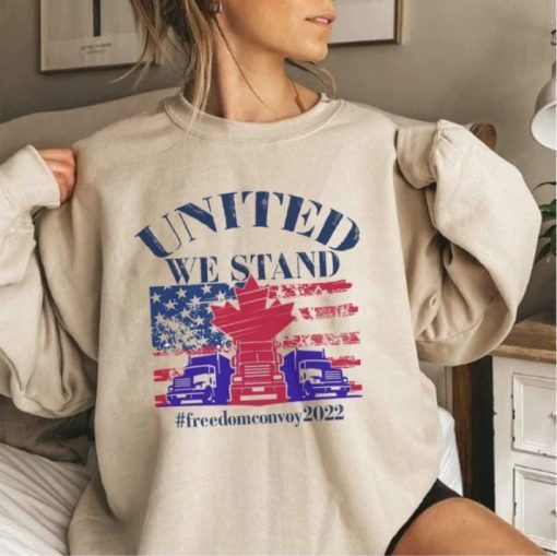United We Stand Freedom Convoy 2022 ,Freedom Convoy 2022 Gift Shirt