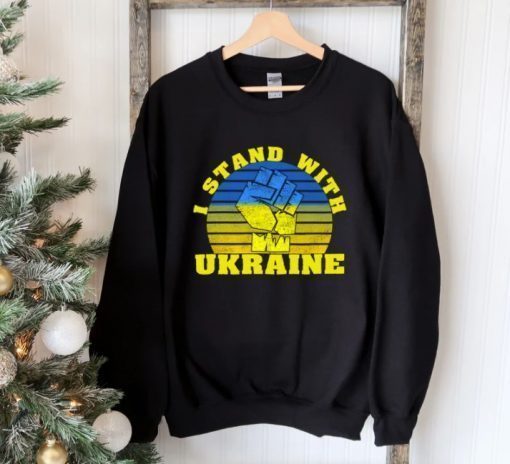 Classic I Stand With Ukraine, I Support Ukraine Gift Shirt