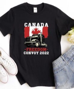 Funny Support Canada Truckers Freedom Convoy 2022 Shirt