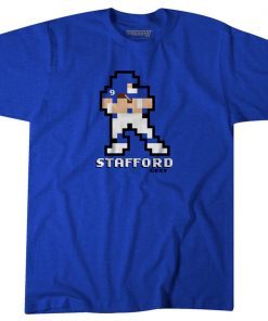 2022 MATTHEW STAFFORD 8 BIT TSHIRT