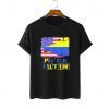 Official Fuck Putin,I Stand With Ukraine USA Flag T-Shirt
