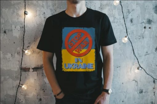 Stop War in Ukraine, Peace Shirt, Stop Putin Stop War Tee Shirt