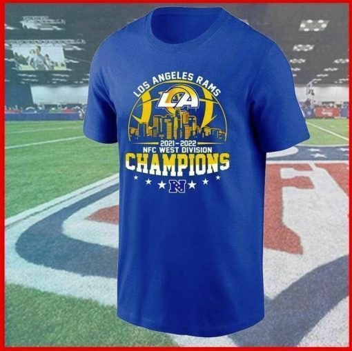 Classic Los Angeles Rams 2022 NFC West Champions National Football Shirts