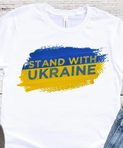 TShirt Stand With Ukraine Support Of Ukraine People