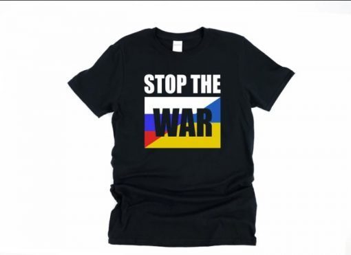 Stop the war, support Ukiraine, peace, pacifist 2022 TShirt