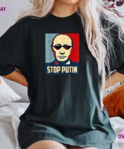 STOP PUTIN, Peace for Ukraine, Support Ukraine Official T-Shirt
