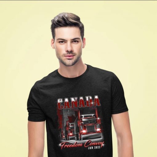 Canada Freedom Convoy Jan 2022, Support Truckers Freedom Convoy 2022 Gift Shirts