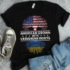 Ukrainian Roots, Ukraine Roots, America Grown, Born In Ukraine Flag, Ukraine Tee Shirts