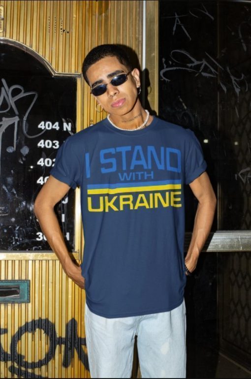 I Stand With Ukraine, Stop War Unisex Shirts