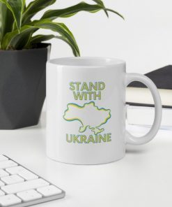 Mug Stand With Ukraine 2022