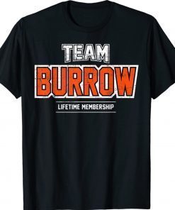 Team Burrow Proud Family Last Name Surname Shirt