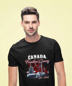 TShirt Canada Freedom Convoy 2022, Support Truckers 2022