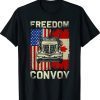 Freedom Convoy 2022 Support Canadian Truckers Mandate Truck Shirt