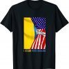 TShirt I Stand With Ukraine Flag
