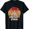 2022 Science Earth Day Climate Change Vintage Funny Cat Mom Dad T-Shirt