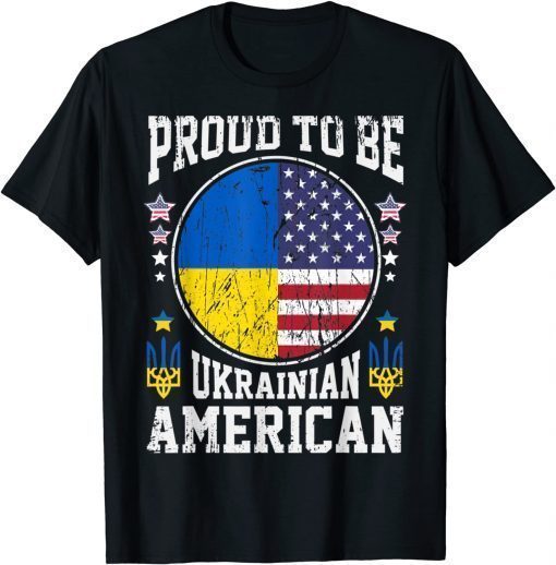 Proud to be Ukrainian American Classic Shirt