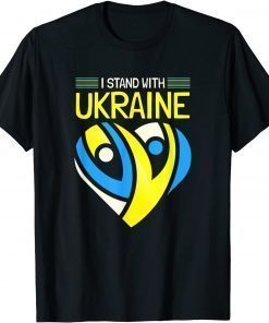 I Stand with Ukraine I Stand for Peace Anti War Ukrainian ,Pray Ukraine, Ukraine Strong T-Shirt