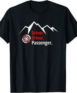 Off road Driver, Driver, passenger mountainscompass Unisex TShirt