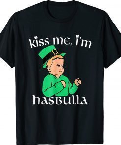 TShirt Kiss me I'm Hasbulla Happy St. Patrick's Day Men Women