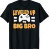 Funny Big Brother Leveled Up Toddler Controller Shirt