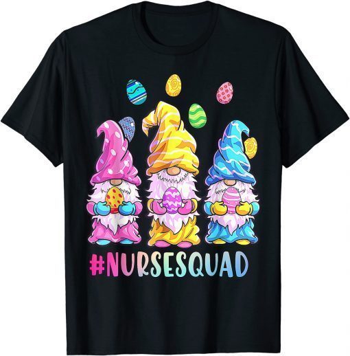 Official Gnome Easter Nurse Squad Easter Gnome Shirt