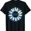 No War, Ukraine Sunflower Stand with Ukraine Peace T-Shirt