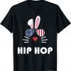 T-Shirt Easter Hip Hop Bunny Ears American Flag