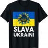 Slava Ukraini Sunflower Vintage Stand With Ukraine 2022 T-Shirt