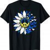 2022 Sunflower Ukraine Ukrainian Flag Ukraine Flag P Ride Vintage TShirt