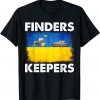 Classic Finder Keeper Funny Ukrainian Farmer Steals TShirt