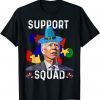 Shirt Joe Biden Support Squad Autism Awareness Puzzle Piece