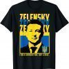 Official Volodymyr Zelensky, Ukraine Ukrainian Flag Shirt T-Shirt