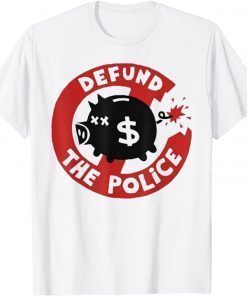 Pig Defund The Police Save America Official T-Shirt