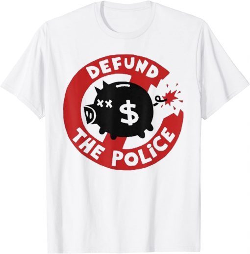 Pig Defund The Police Save America Official T-Shirt