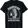 Classic Bidenflation The Cost Of Installing Stupid Funny Anti Biden T-Shirt