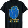 I Stand With Ukraine Ukrainian Flag Ukraine Supporters Tee Shirts