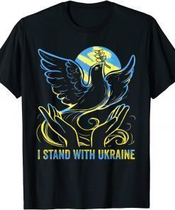 Support Ukraine I Stand With Ukraine Bird of Peace Shirt